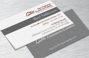law firm business cards