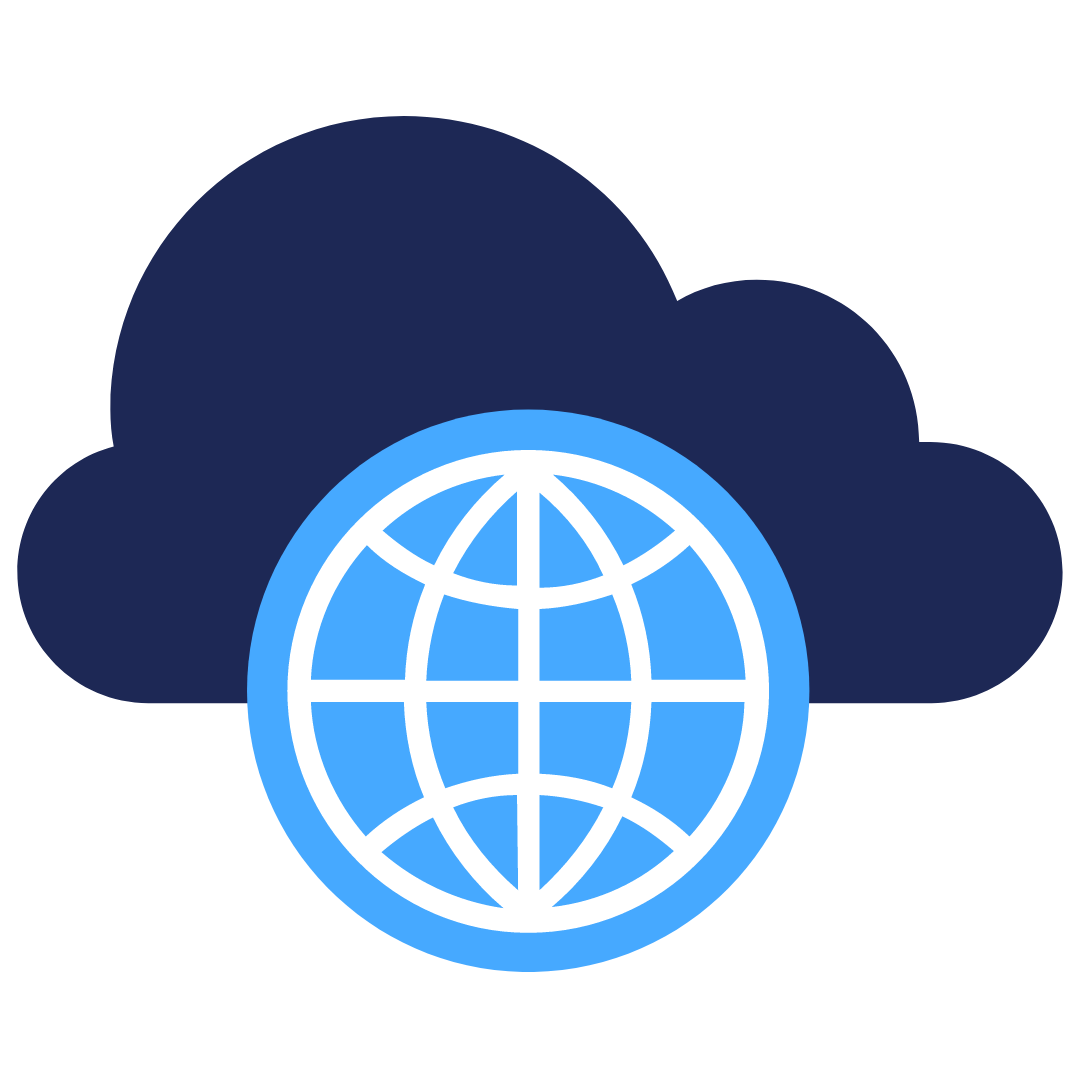 Cloud and Internet Symbol