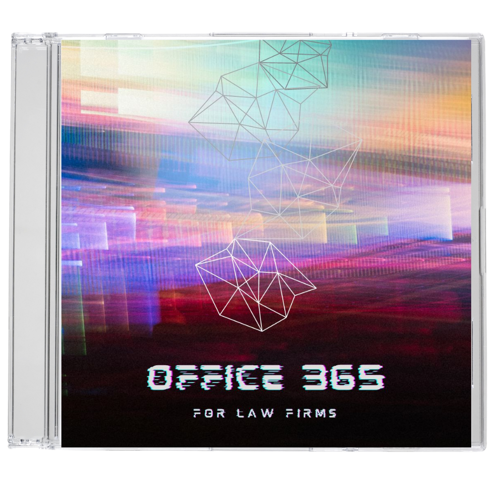 abstract shapes on a cd cover - Office 365 for attorneys
