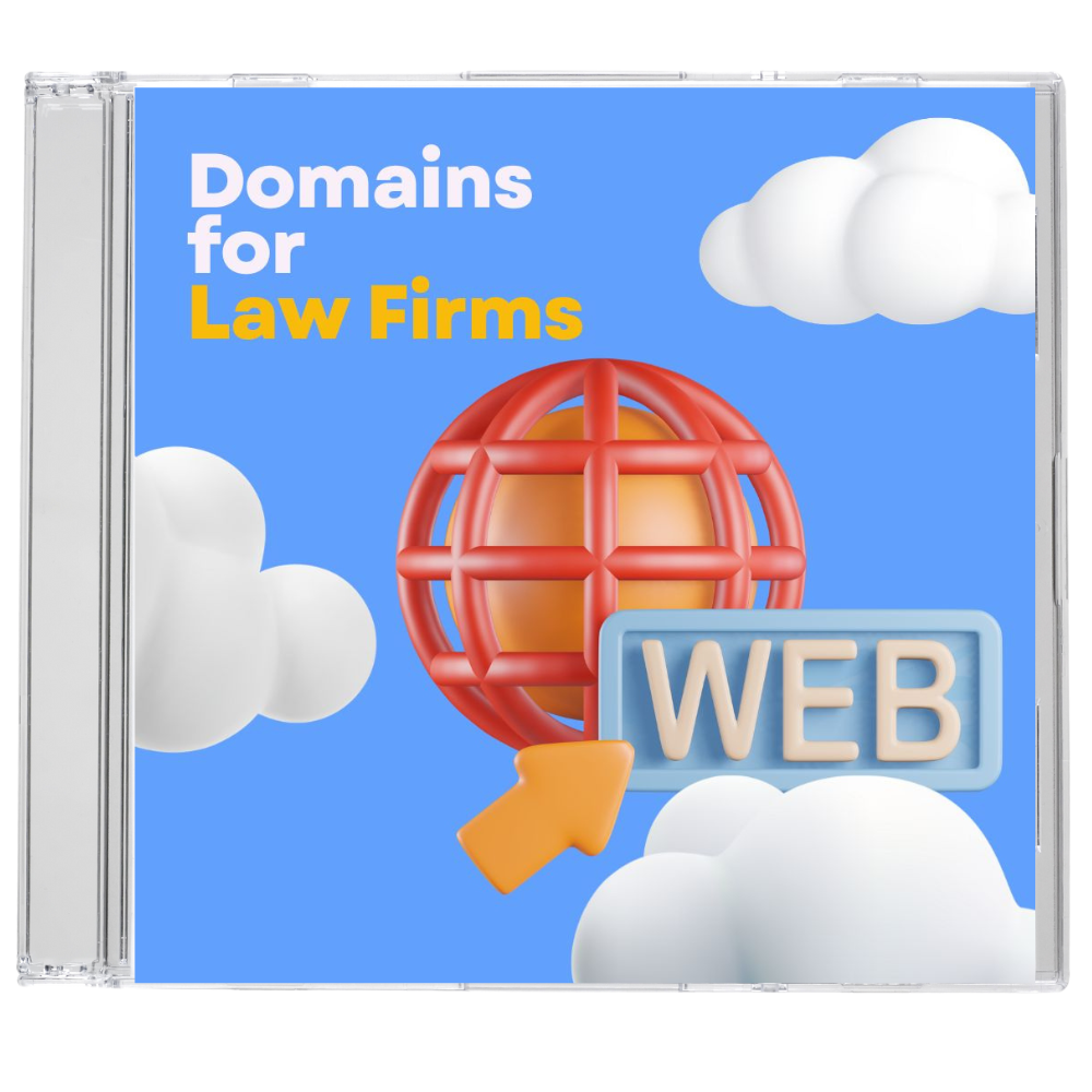 Domain for Law Firms CD Cover