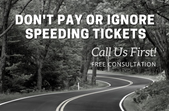 Speeding Ticket Lawyer Social Media Post