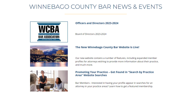 WCBA news and events